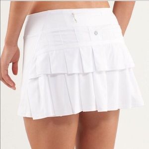 Lulu Lemon White Skirt